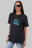 Out Of Mind Black Boyfriend Fit T-Shirt Women