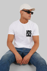 URC Future White Regular Fit T-Shirt Men