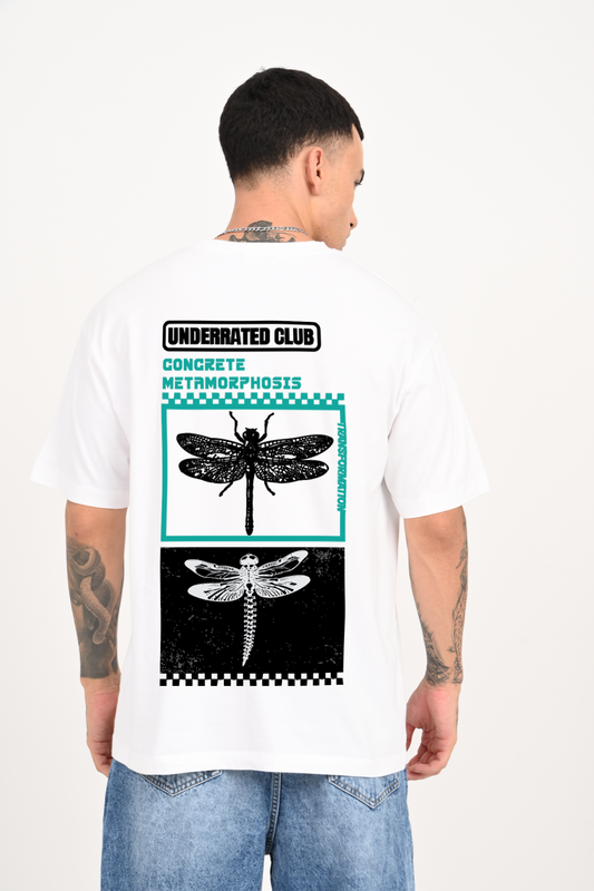Metamorphosis White Oversized T-shirt