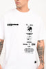 Urban Airborne Energy White Oversized Fit T-Shirt Men Pic 2