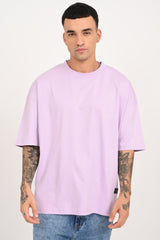 Team Spirit Lavender Oversized T-shirt Men