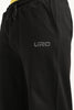Black Cotton Joggers Pic 7