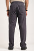 Ash Grey Cotton Joggers Pic 3