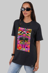Hallucination Black Boyfriend Fit T-Shirt Women