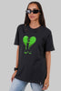 Heartbreak Black Boyfriend Fit T-Shirt Women