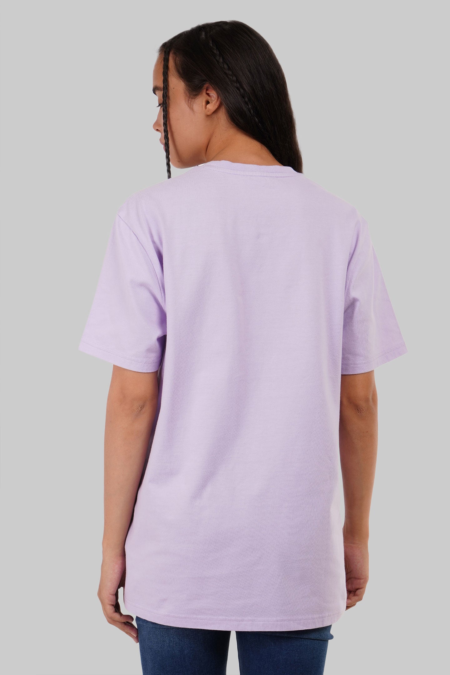 Surfboard Session Lilac Boyfriend Fit T-Shirt Women
