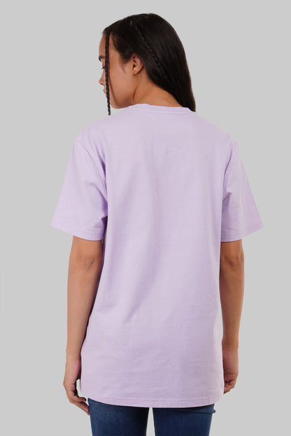 Surfboard Session Lilac Boyfriend Fit T-Shirt Women