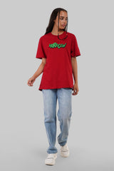 Arrggh Red Boyfriend Fit T-Shirt Women