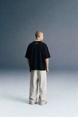 Metal Fade Black Oversized T-shirt Men