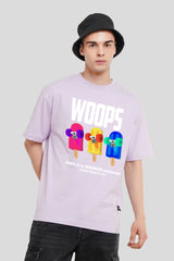 Woops Lilac Printed T-Shirt