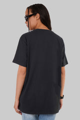 Street Vibes Black Boyfriend Fit T-Shirt Women