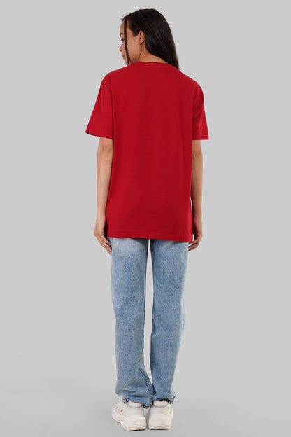 Lucky Red Boyfriend Fit T-Shirt Women