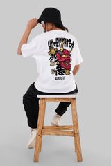 Ghost White Boyfriend Fit T-Shirt Women