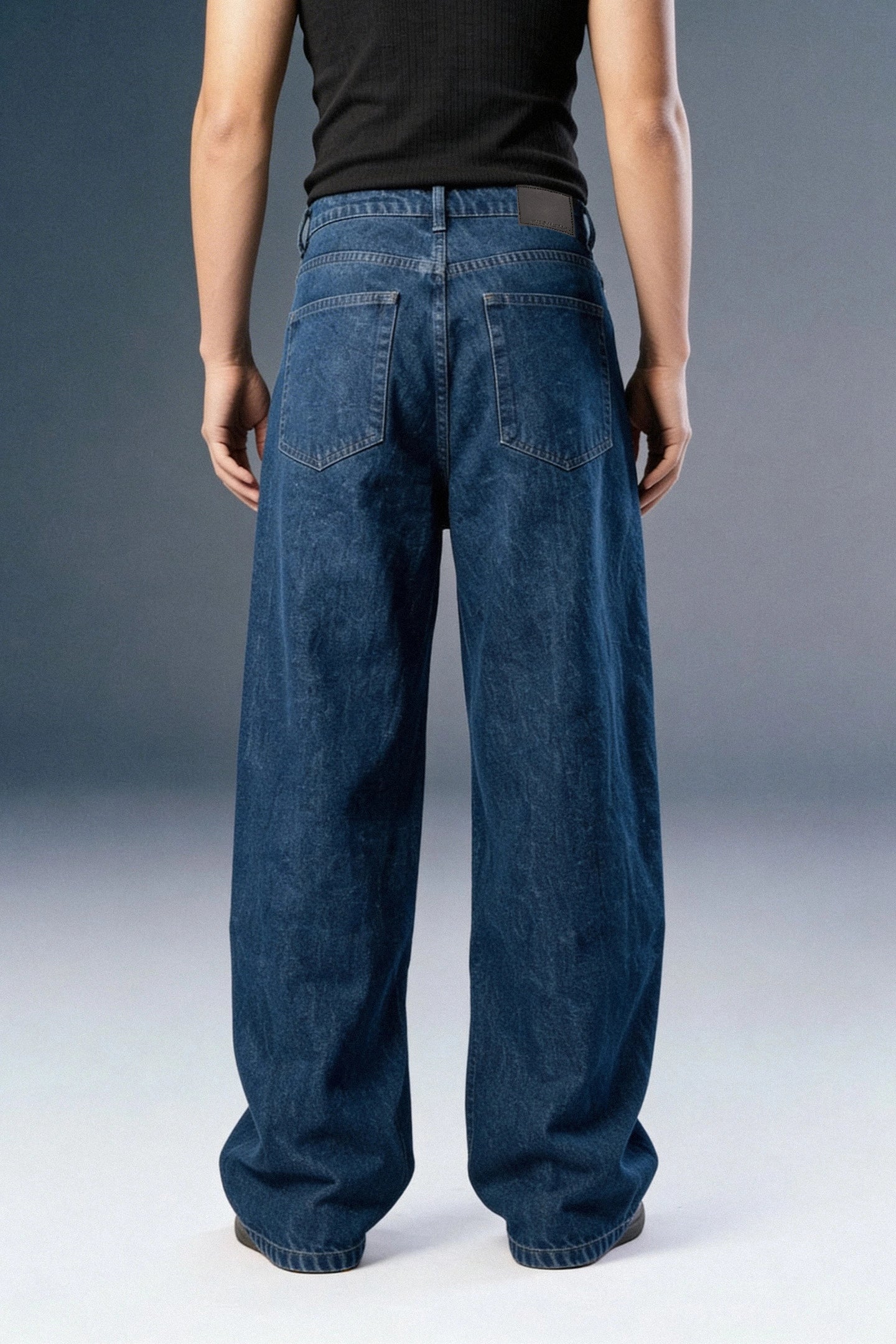 Indigo Men's Baggy Jeans