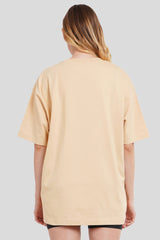 Your Soul Is Mine Beige Printed T-Shirt