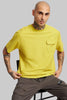 Warm Olive Solid T-Shirt Pic 1