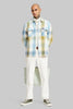 Blue Plaid Check Shacket Pic 5