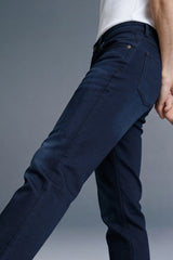 Indigo Mid Rise Men's Slim Fit Jeans