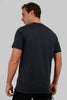 Underrated Camo Fusion Black Regular Fit T-Shirt Men