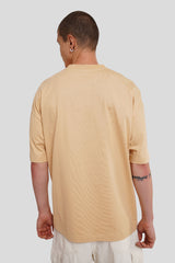 Your Soul Is Mine Beige Printed T-Shirt