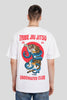 Jiu Jitsu White Printed T-Shirt