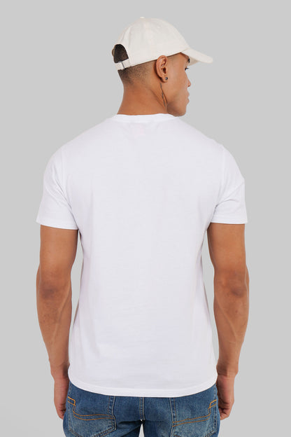 URC Future White Regular Fit T-Shirt Men