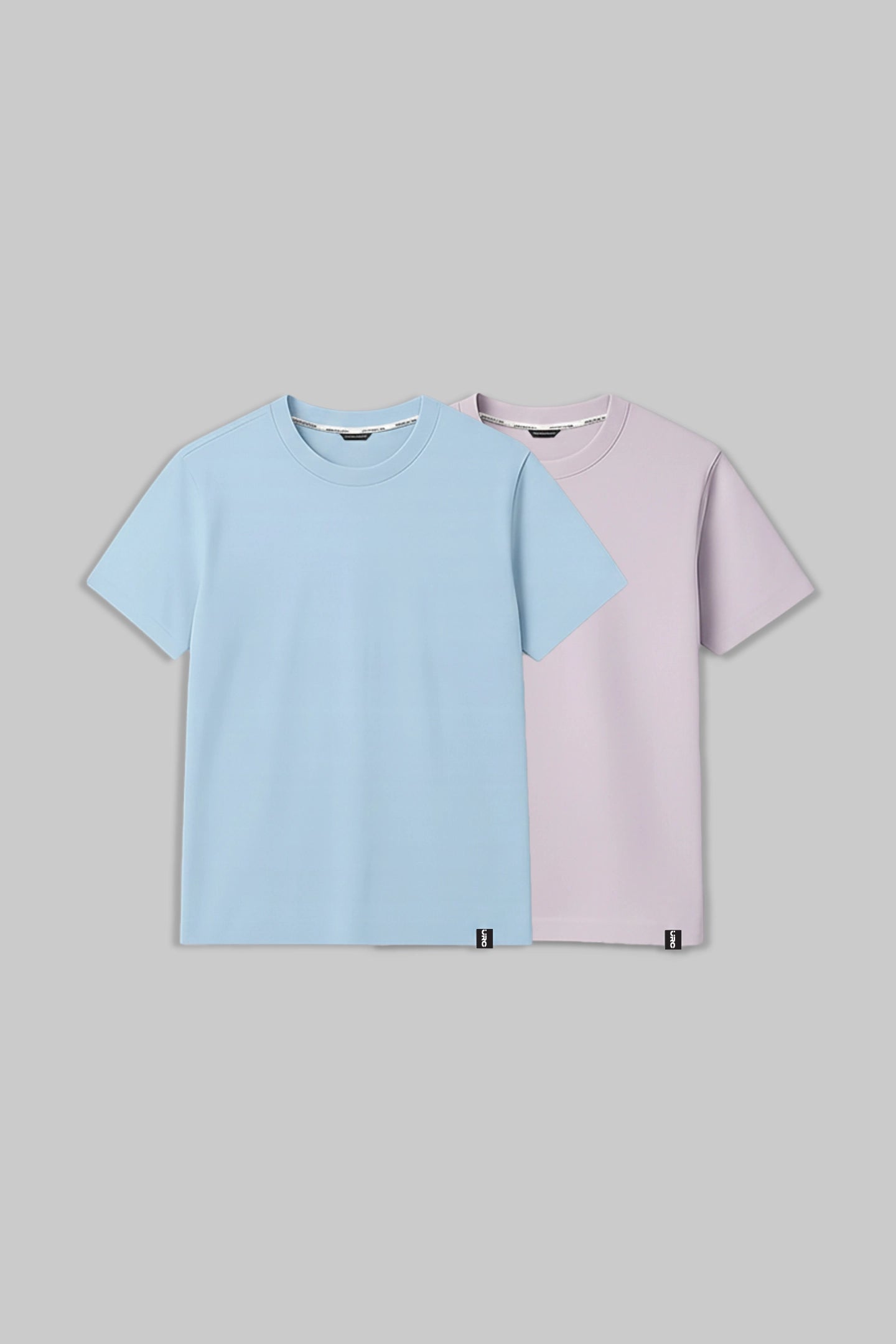 Pack of 2 Regular T-shirts - Sky Blue/ Lilac