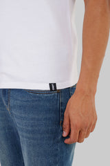 URC Future White Regular Fit T-Shirt Men