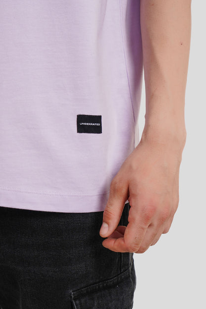 Woops Lilac Printed T-Shirt