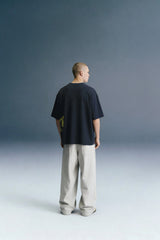 War Bear Blue Oversized T-shirt Men