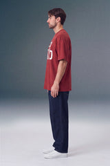 Never Mind Red Oversized Fit T-shirt
