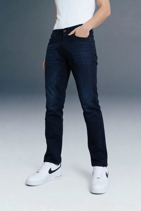 Indigo Mid Rise Men's Slim Fit Jeans