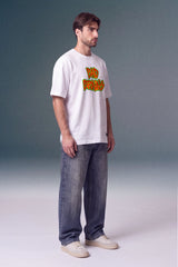 Bad Brains White Oversized Fit T-shirt