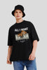 All I Want Black Printed Baggy T-Shirt