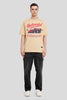 Champion Beige Oversized Fit T-Shirt Men