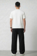 Black Cotton Joggers