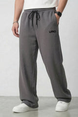 Pack of 2 Men's joggers combo - Ash grey/ Beige