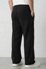 Black Cotton Joggers