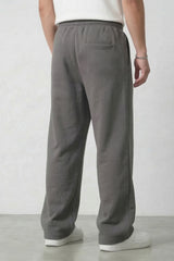 Ash Grey Cotton Joggers