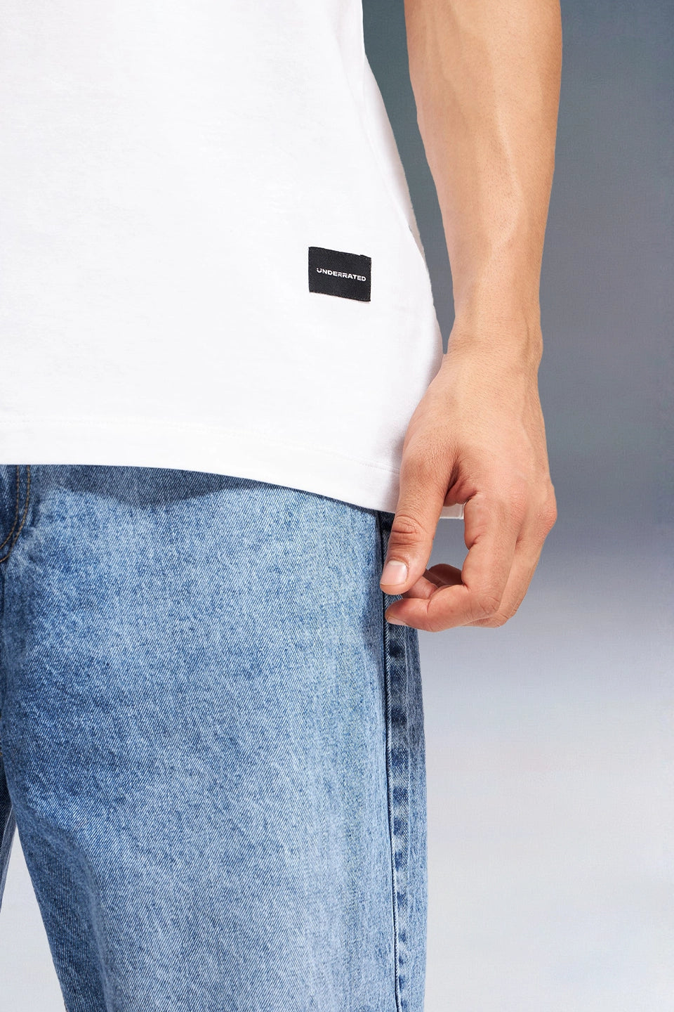 Dragon White Oversized T-shirt Men