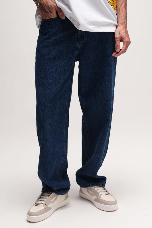 Indigo Men's Baggy Jeans