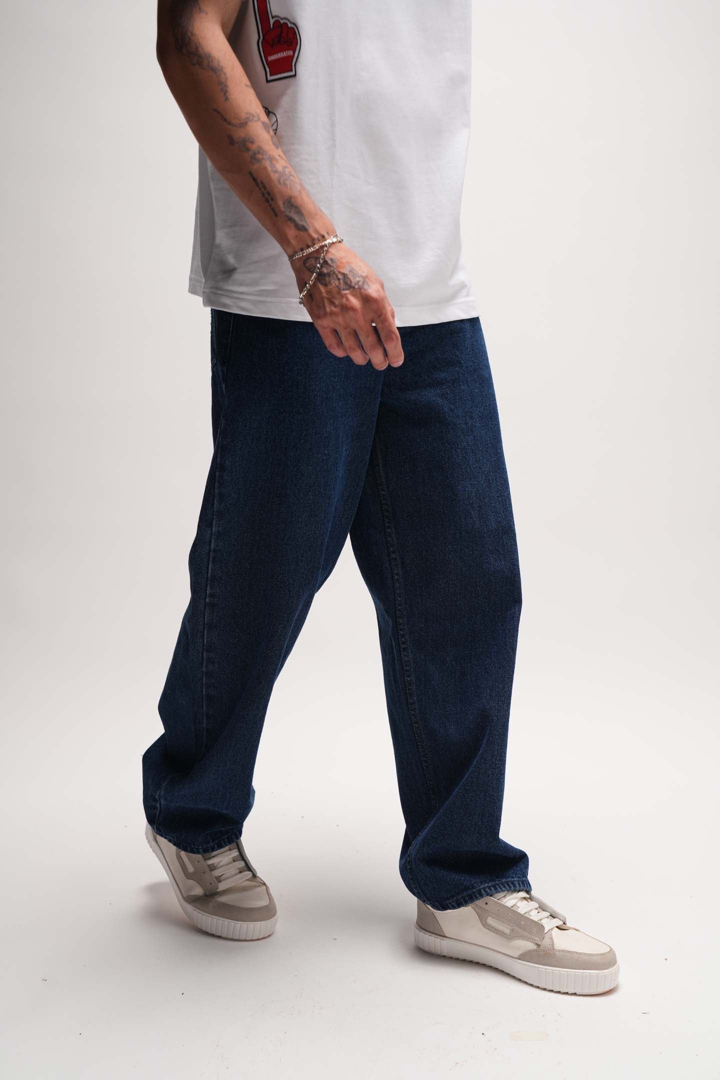 Indigo Men's Baggy Jeans