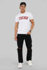 Chicago White Regular Fit T-Shirt Men