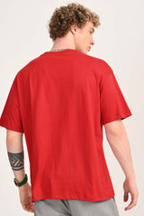 Championettes Red Oversized T-shirt Men