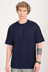 Pack of 3 Oversized T-shirts - Navy/Red/Blue