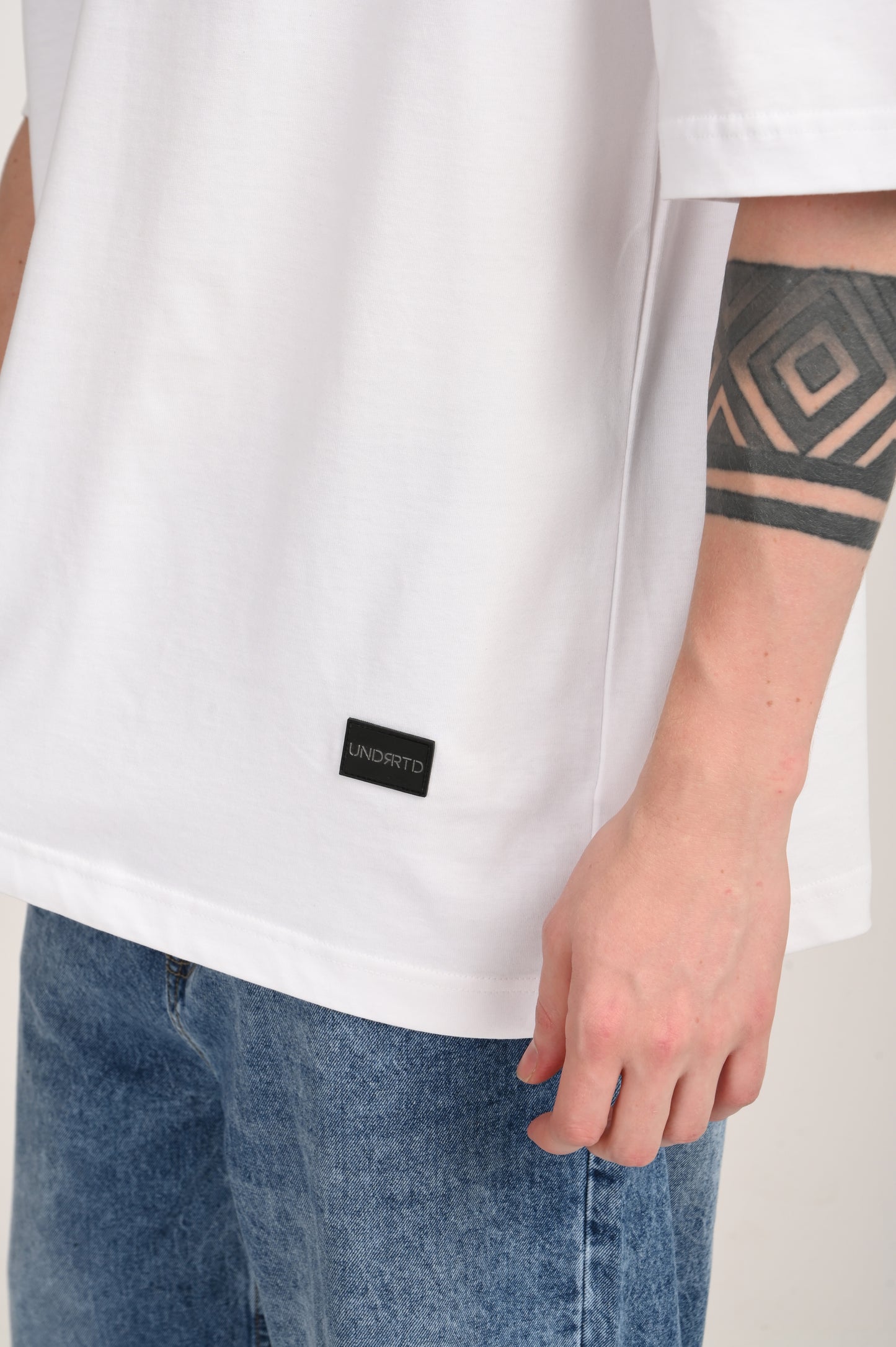 Stop Making Sense White Baggy Fit Graphic T-shirt Men
