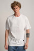 URC Card Club White Oversized Fit T-Shirt Men Pic 4