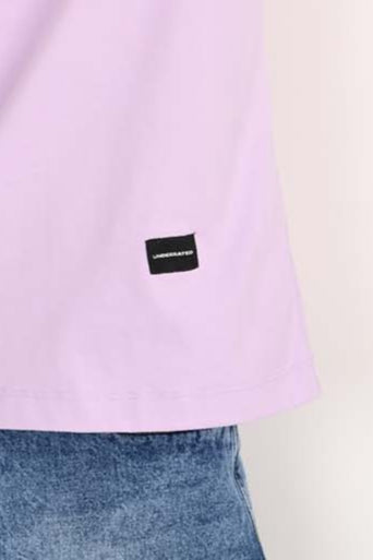 Redefining Style Lavender Oversized Fit T-Shirt Men Pic 3