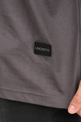 Wander Postcard Dark Grey Baggy Fit T-Shirt Men Pic 4