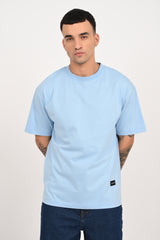 Pack of 4 Oversized T-shirts - Black/White/Red/Blue